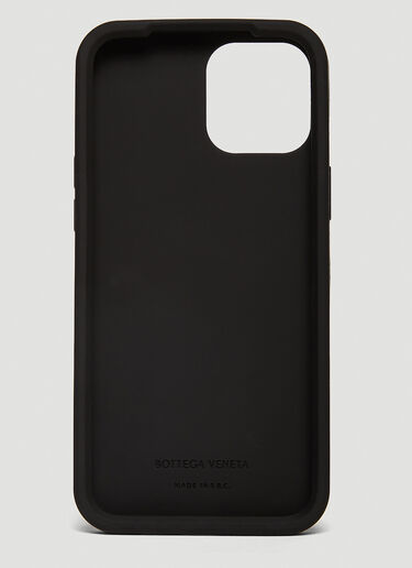 Bottega Veneta Iphone 12 Pro Max Case  Black bov0146045