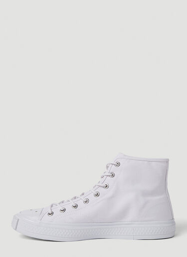 Acne Studios 캔버스 하이탑 스니커즈 화이트 acn0150025