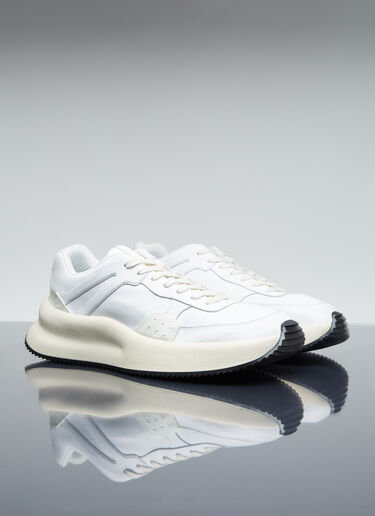 Dries Van Noten Chunky Sole Leather Sneakers White dvn0154033