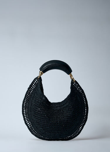 Chloé Summer Banana Hobo 单肩包  黑色 chl0260025