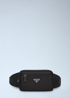 LN-CC® - Prada: Re-Nylon Belt Bag - Black Prada Re-Nylon Belt Bag Black pra0147045