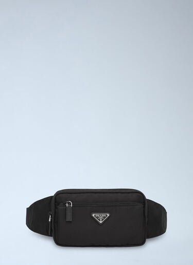 LN-CC® - Prada: Re-Nylon Belt Bag - Black Prada Re-Nylon Belt Bag Black pra0147045
