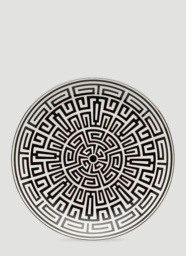 Ginori 1735 Labirinto Venezia Plate Black wps0644471