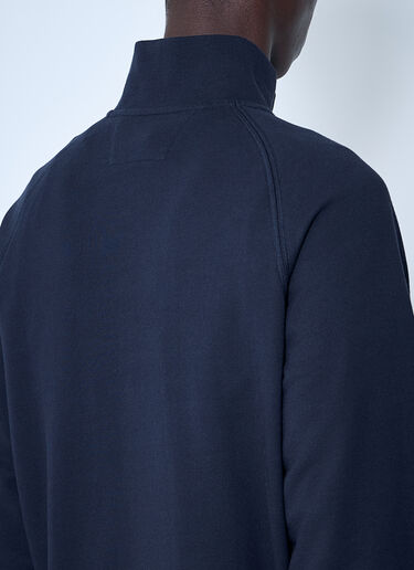 C.P. Company Diagonal Raised Fleece Sweatshirt Blue pco0159012