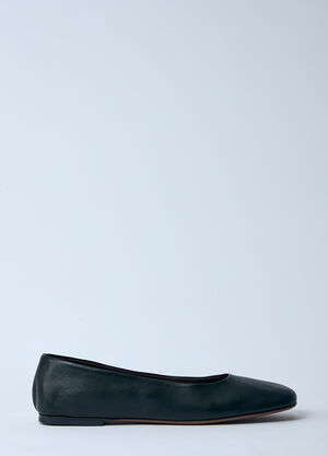 Miu Miu Square Ballerina Flats Natural miu0260025