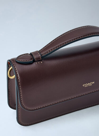 LN-CC® - Coach: New York Elora Top Handle Crossbody Bag - Brown Coach New York Elora Top Handle Crossbody Bag Brown coa0266031