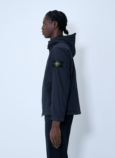 Stone Island Logo Patch Jacket Black sto0164059