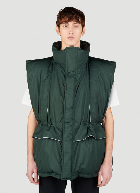 Balmain Wrap Gilet Black bln0153010