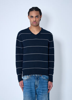 NÒMARYTHM TEXTILE Striped Sweater Grey nma0158014