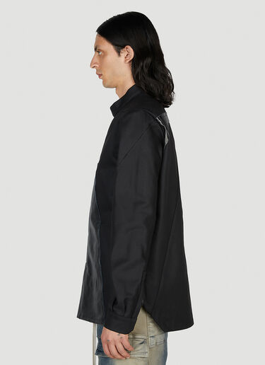 Rick Owens Splintered Panel Jacket Black ric0152001