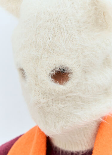 Animal 巴拉克拉法帽 Walter Van Beirendonck Animal 巴拉克拉法帽 米白色 wlt0158022