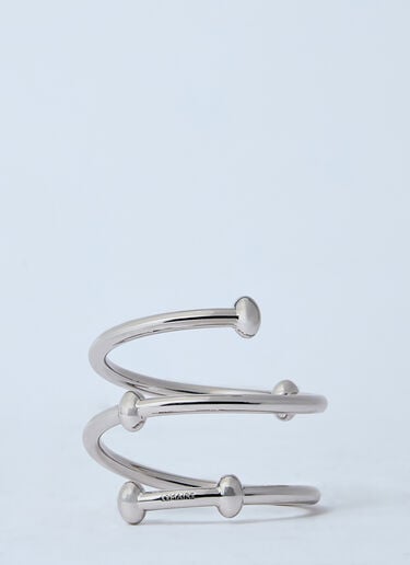 Lemaire Croissant Spiral Bracelet Grey lem0360006