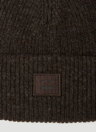 Acne Studios 方脸贴饰便帽 棕 acn0249003