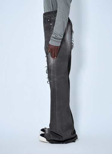 LN-CC® - Rick Owens: Bolan Bootcut Jeans - Grey Rick Owens Bolan Bootcut Jeans Grey ric0165053