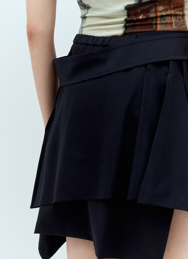 Vivienne Westwood Meghan 短褶裙 黑色 vvw0257029
