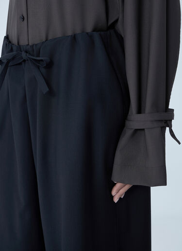 Drawstring Dinner Pants TOTEME Drawstring Dinner Pants Black tot0263022