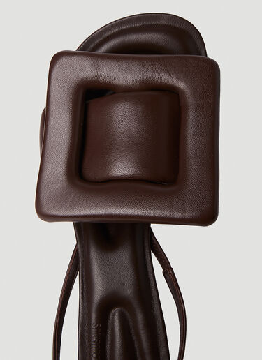 Jacquemus Les Sandales Cuscinu 高跟鞋 棕色 jac0250105
