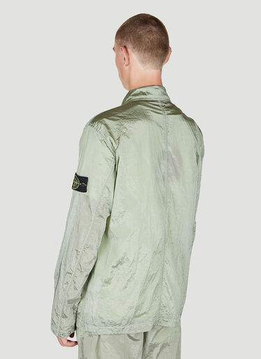 Stone Island Compass Patch Overshirt Green sto0152027
