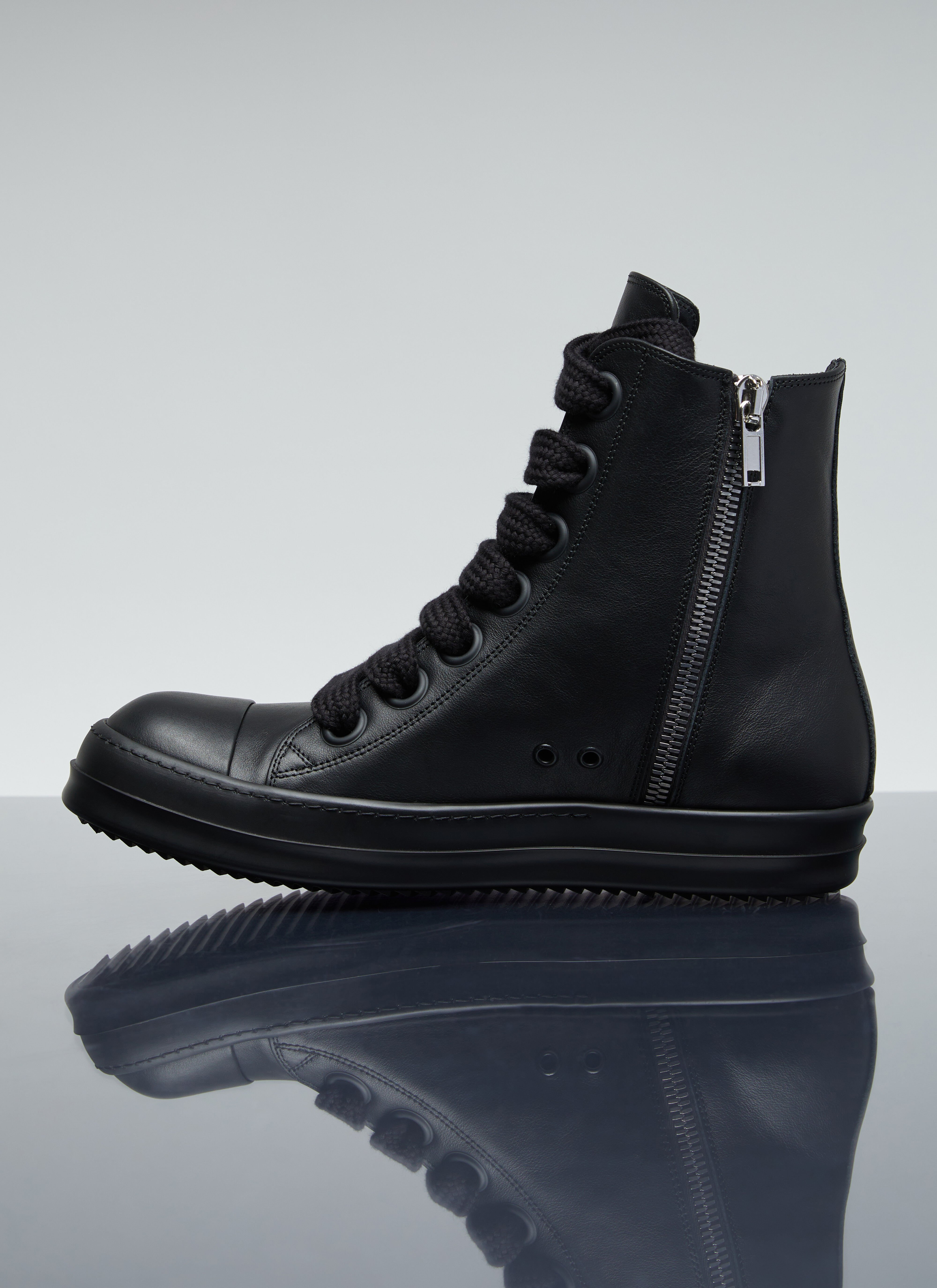 Rick owens ramones all black discount
