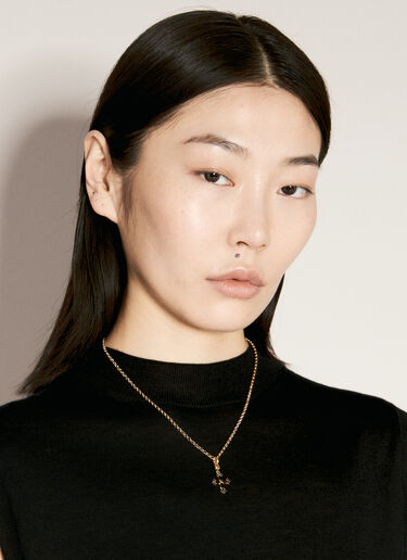 Dolce & Gabbana Cross Chain Necklace Gold dol0256007