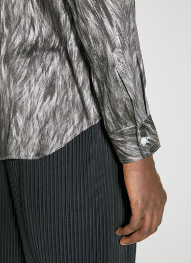 Comme des Garçons Homme Plus Fur Print Shirt Grey hpl0154012