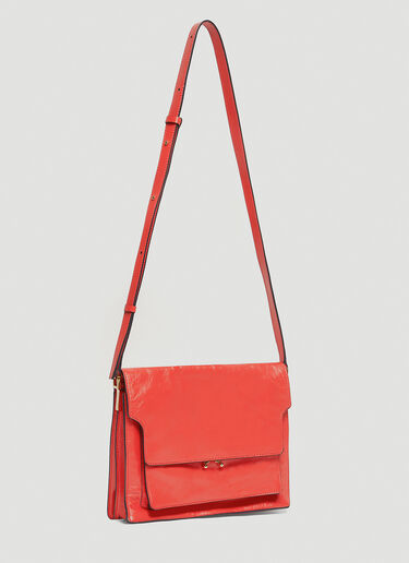 Marni Trunk Soft Shoulder Bag Red mni0243055