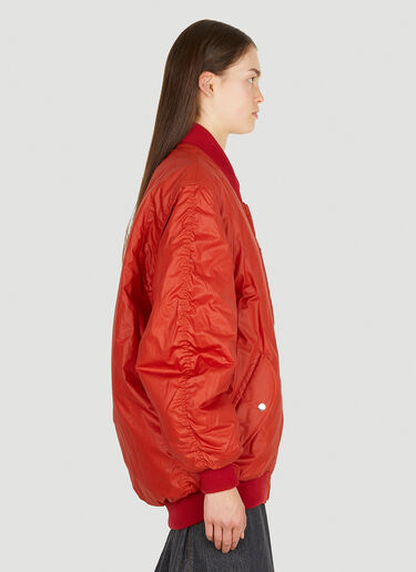 Isabel Marant Kayama Bomber Jacket Red ibm0250001