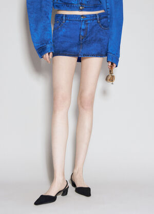 Vivienne Westwood Foam Mini Skirt Grey vvw0256025