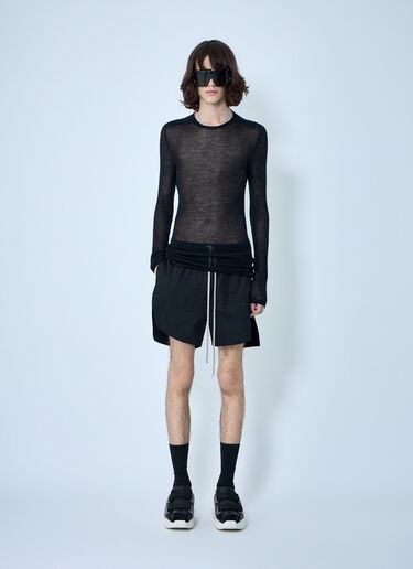 Rick Owens Drawstring Shorts Black ric0164005