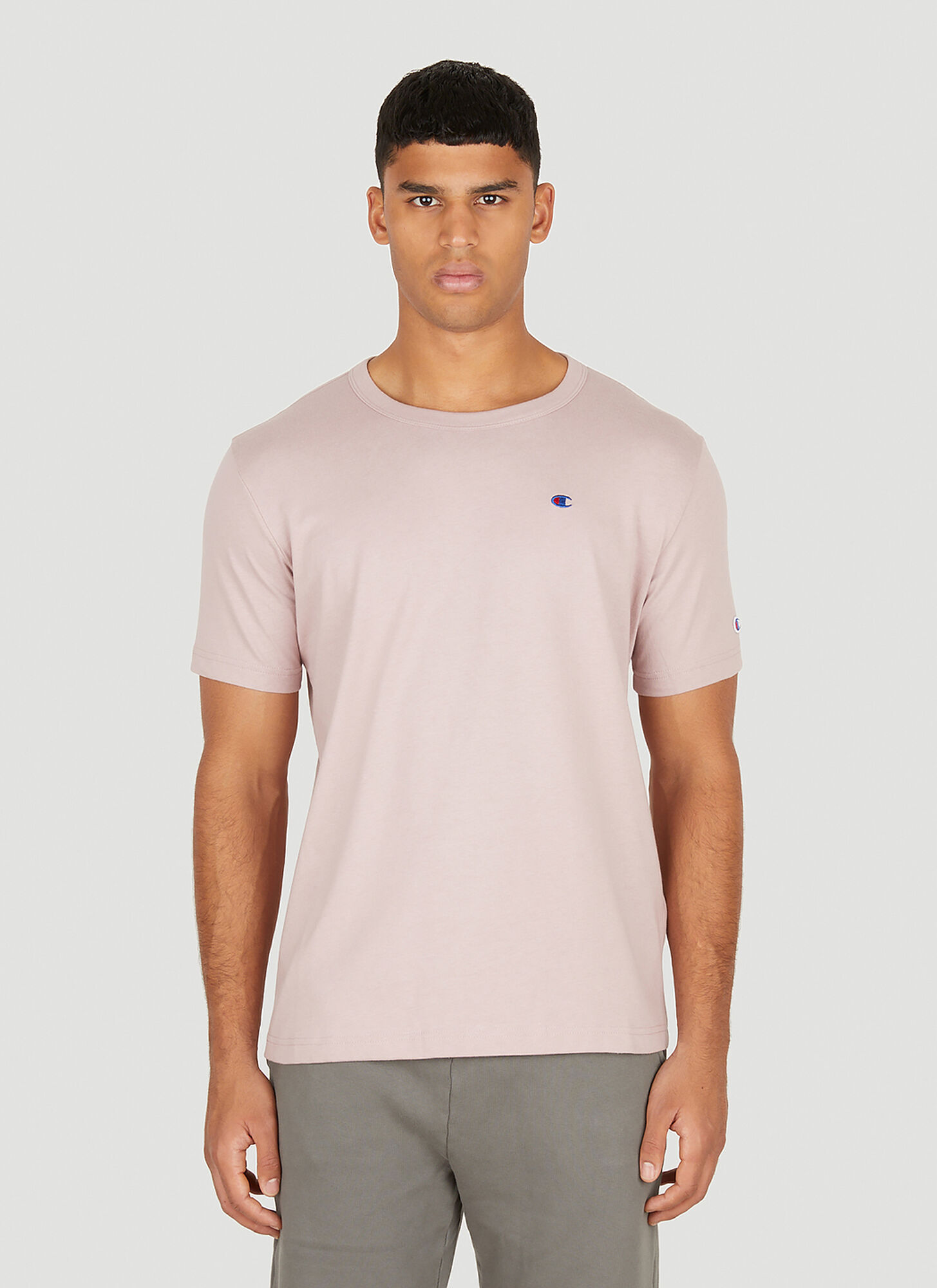Champion Reverse Weave 1952 T-shirt Male Pink