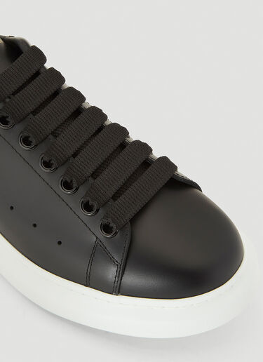 Alexander McQueen 皮革运动鞋 黑 amq0241067