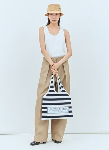 Le Tote Marcel Bag Jacquemus Le Tote Marcel Bag Navy jac0258047