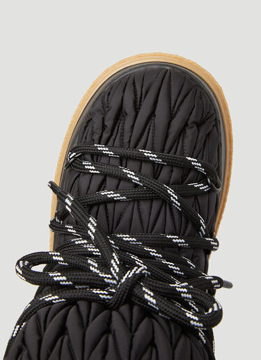 Miu Miu Matelassé Après-Ski Boots Black miu0251014
