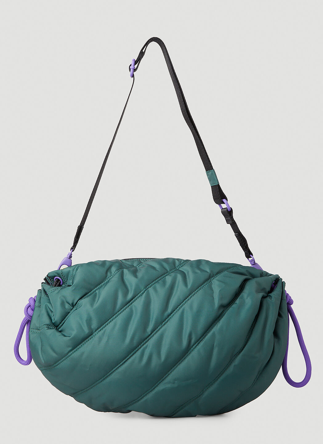 Ganni padded on sale tech bag