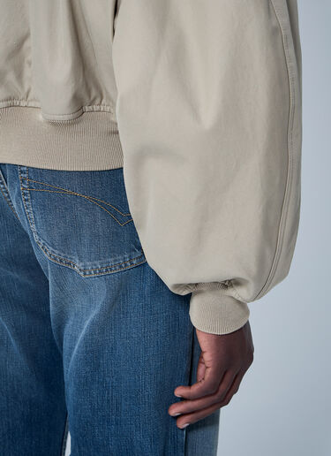 Balenciaga Round Harrington Jacket Beige bal0160001