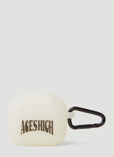 Carhartt WIP Aces Glow In The Dark AirPods Case White wip0351027