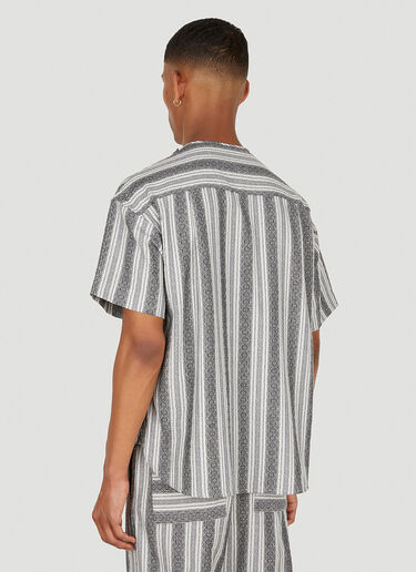 Snow Peak Dobby Stripe T-Shirt Grey snp0148007