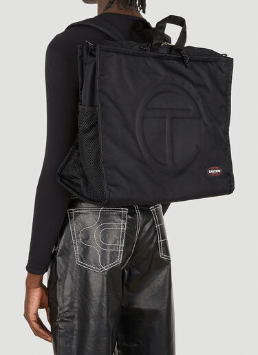 Eastpak x Telfar Shopper Convertible Large Tote Bag Black est0347004