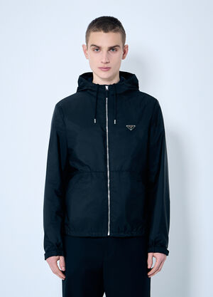 Prada Re-Nylon Hooded Jacket Camel pra0158002
