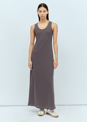 A.P.C. Robe Shelly Crochet Dress Black apc0255011