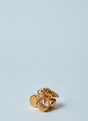 Marni Multiple Pendant Ring Blue mni0259028