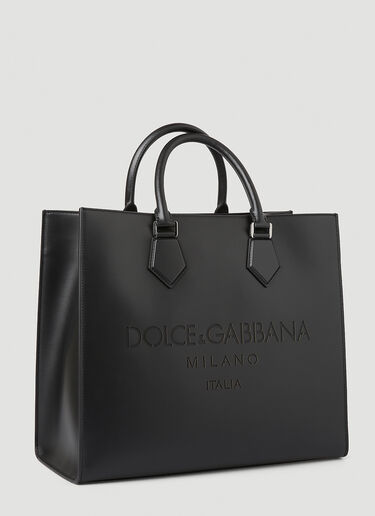 Dolce & Gabbana Logo Tote Bag Black dol0147049