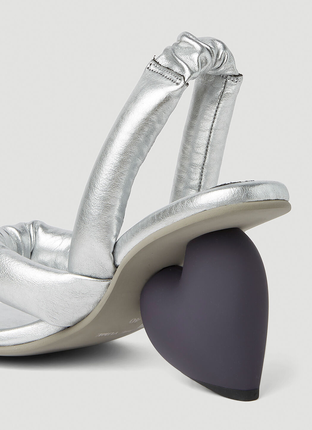 Yume Yume Love High Heel Sandals in Silver | LN-CC