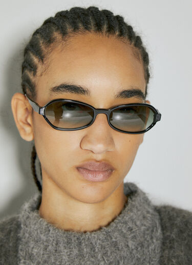 Drain Sunglasses Our Legacy Drain Sunglasses Black ous0354003