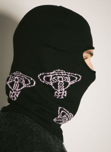 Vivienne Westwood Orb 巴拉克拉法帽 黑色 vvw0158012