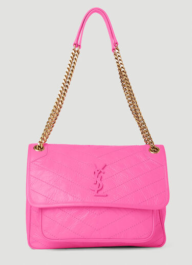Saint Laurent Niki Shoulder Bag Pink sla0251213