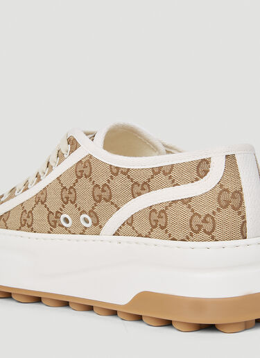 Gucci GG Canvas Sneakers Brown guc0153081
