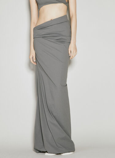 Entire Studios Structured Maxi Skirt Grey ent0253022