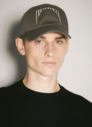 Rick Owens DRKSHDW Porterville Baseball Cap Grey drk0158022