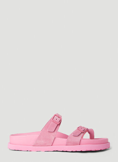 Birkenstock 1774 Mayari Suede Sandals Pink brs0254003